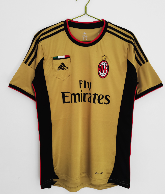 AC Milan retro 2013-2014 third gold #710
