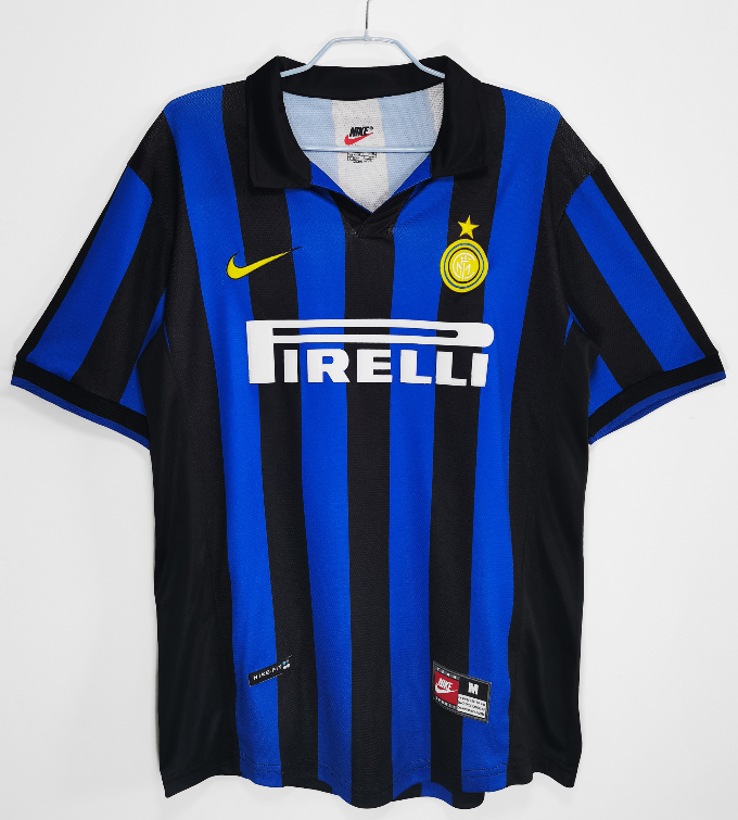 Inter Milan retro 1998-1999 home #710#503#wangxiaojia
