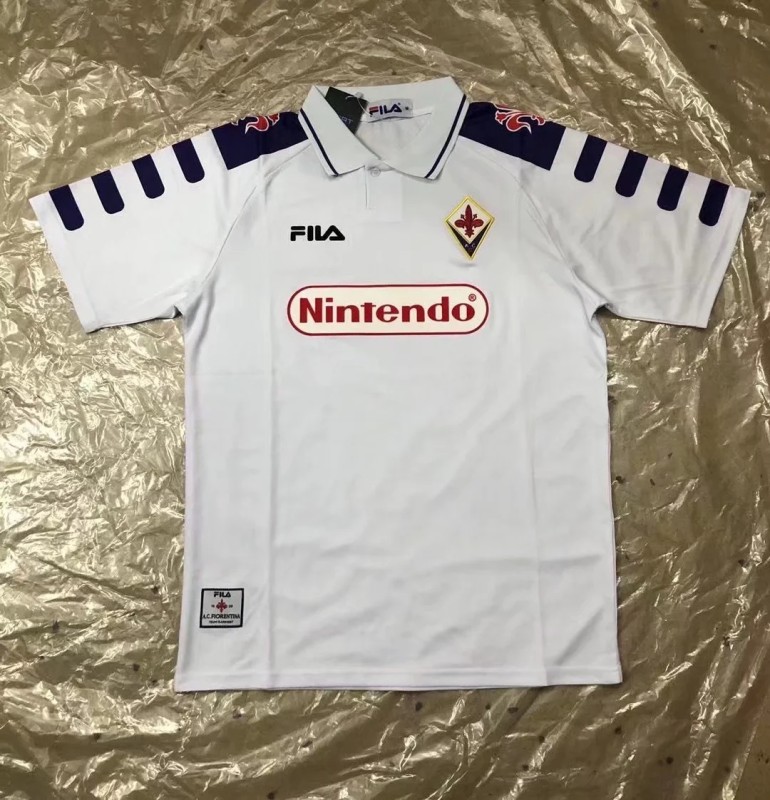 ACF Fiorentina retro 1998-1999 away #811#503#huirong