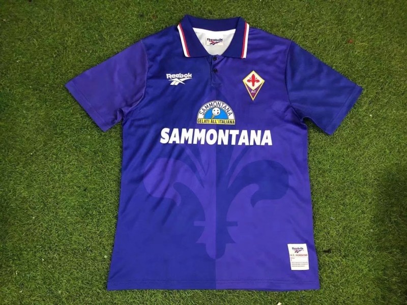 ACF Fiorentina retro 1995-1996 home #503#huirong