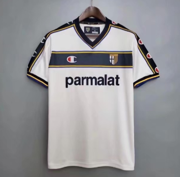 Parma Calcio retro 2002-2003 away white #811#503#bashen