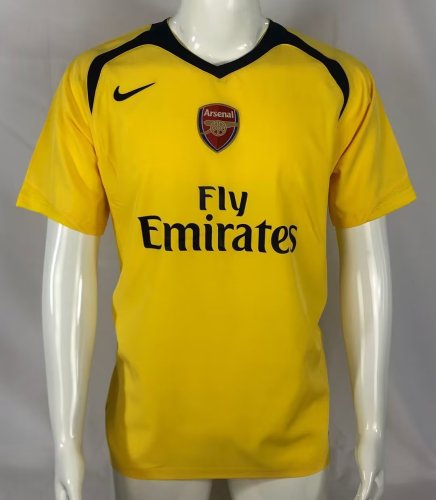 Arsenal retro 2006-2007 away yellow #503
