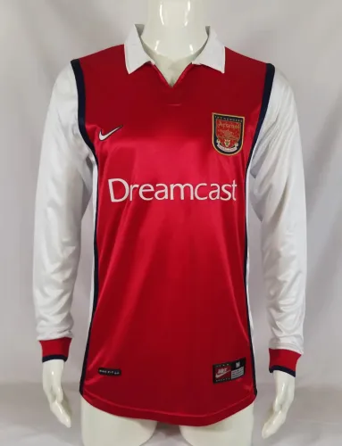 Arsenal retro 1999-2000 home long sleeve #503