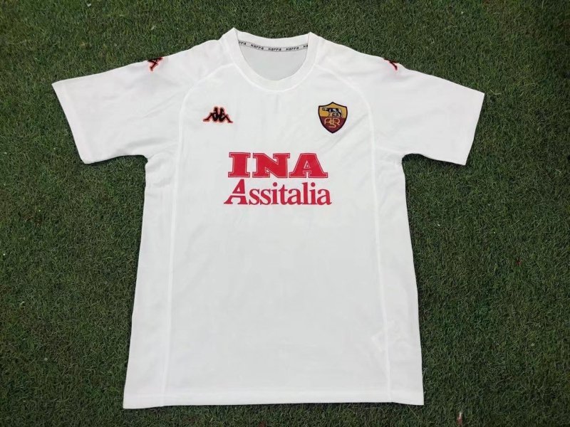 Roma 2000-2001 away white #503