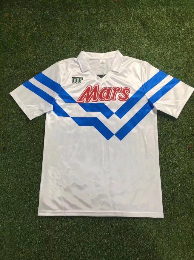 Napoli 1988-1989 away white retro