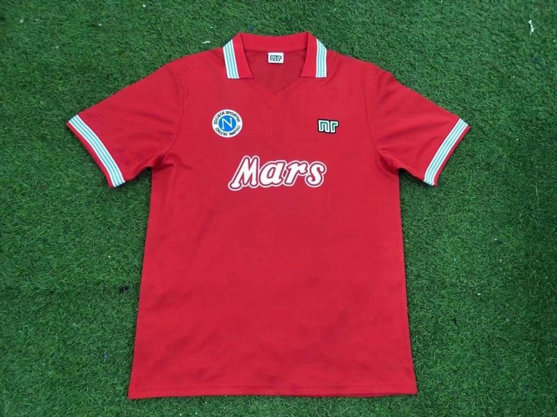 Napoli 1988-1989 third red retro