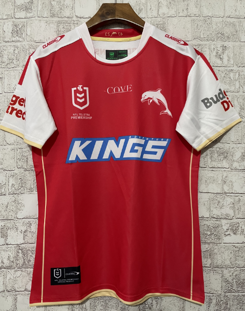 Dolphin red 2023 NRL S-5XL