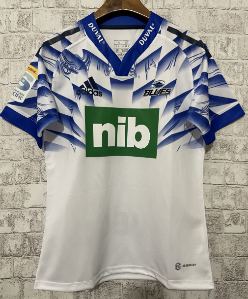 BLUES white S-5XL 2023 rugby