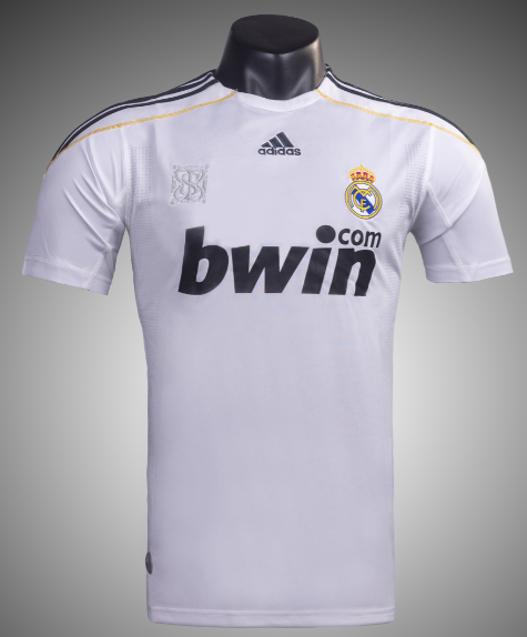 Real Madrid 2009-2010 home retro #bashen