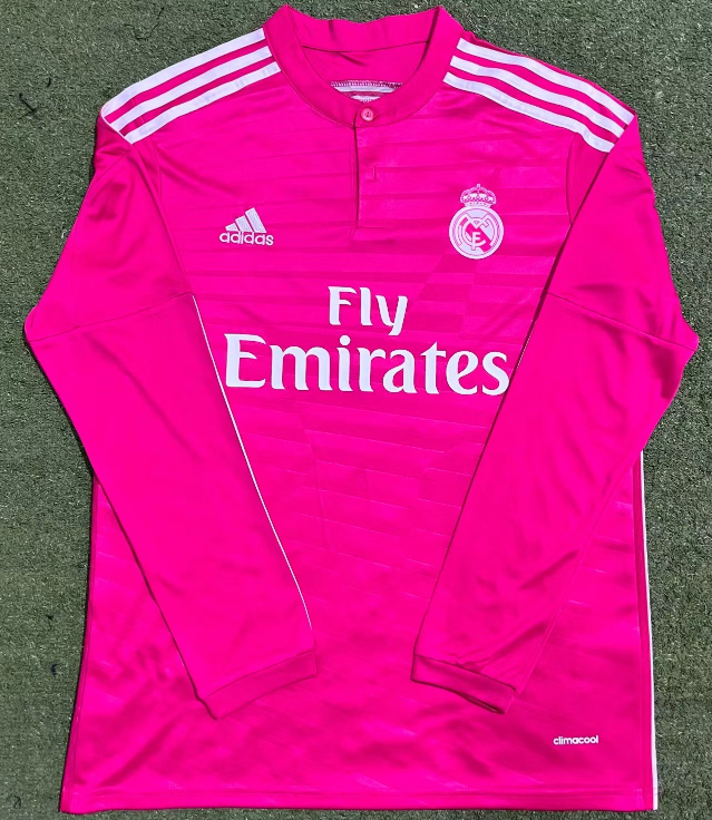 Real Madrid 2014-2015 away long sleeve retro #fei