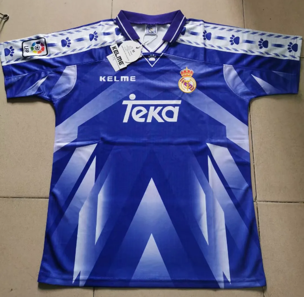 Real Madrid 1996-1997 away purple retro #410