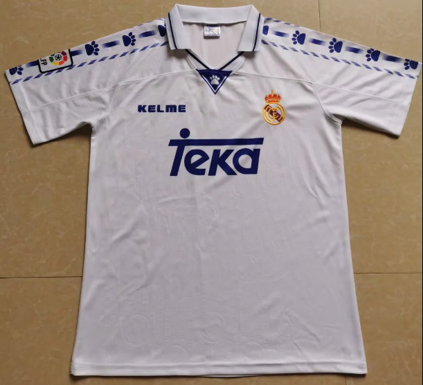 Real Madrid 1996-1997 home retro #410