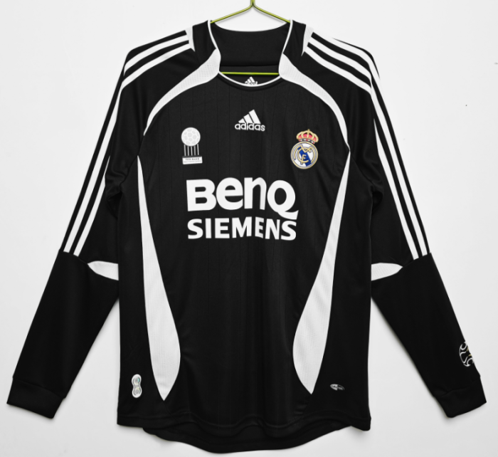 Real Madrid 2006-2007 away long sleeve retro #710