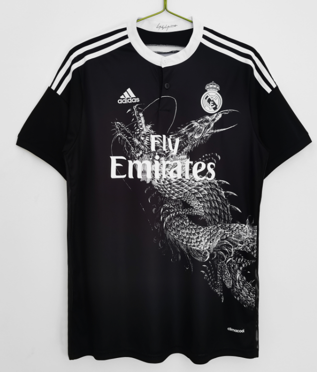 Real Madrid 2014-2015 third black retro #710#811#fei#503#wang