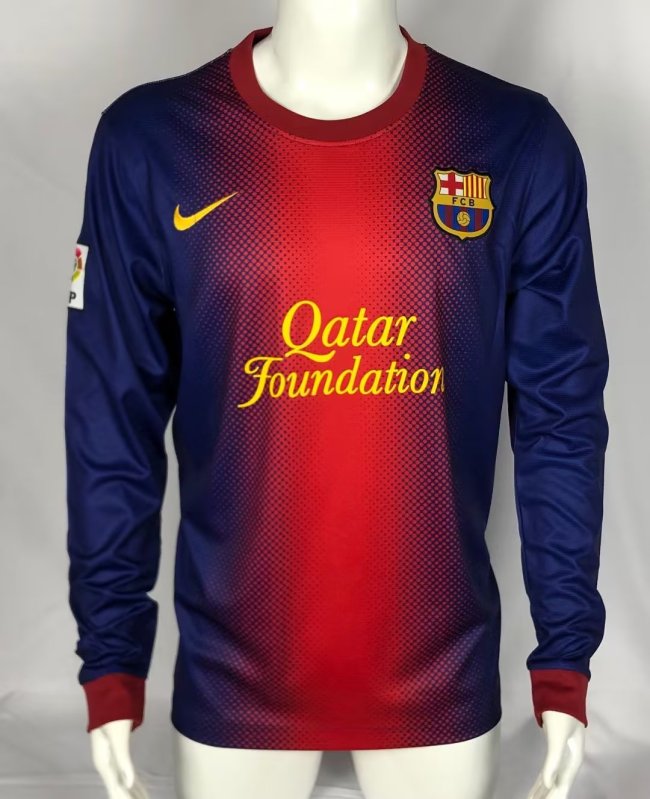 Barcelona 2012-2013 home long sleeve #503