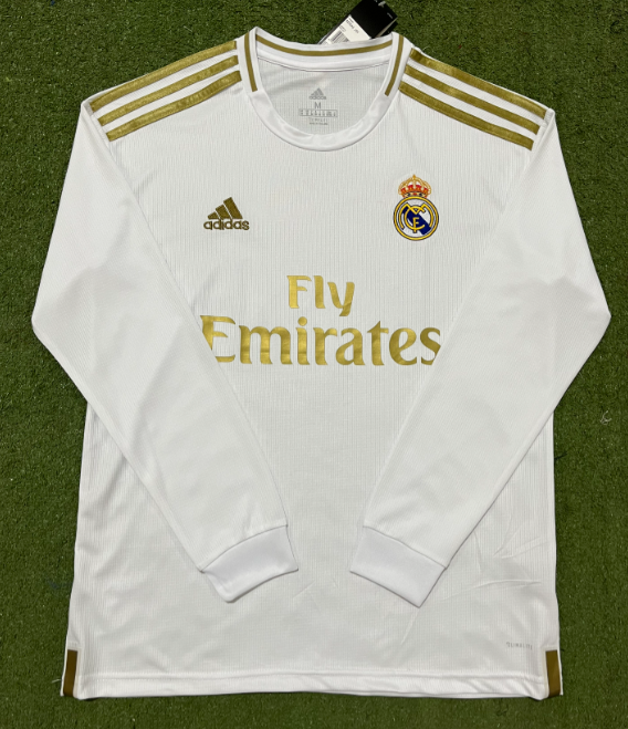 Real Madrid 2019-2020 home long sleeve #fei