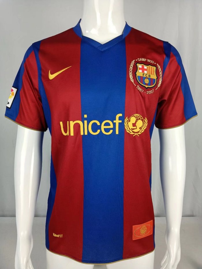 Barcelona 2007-2008 home #503#wang