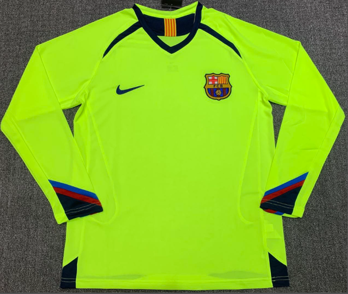 Barcelona 2005-2006 away long sleeve #811