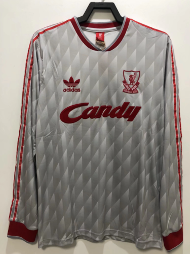 LFC 1989-1991 grey long sleeve #811