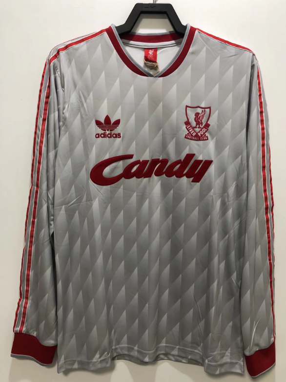 LFC 1989-1991 grey long sleeve #811