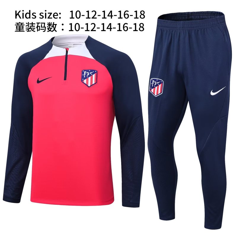 Atletico Madrid tracksuit red kid 23-24