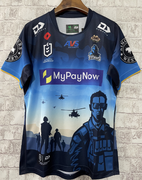 Titans navy S-5XL 2023 NRL