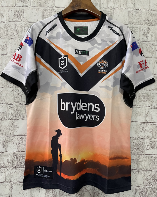 Wests Tigers S-5XL 2023 NRL