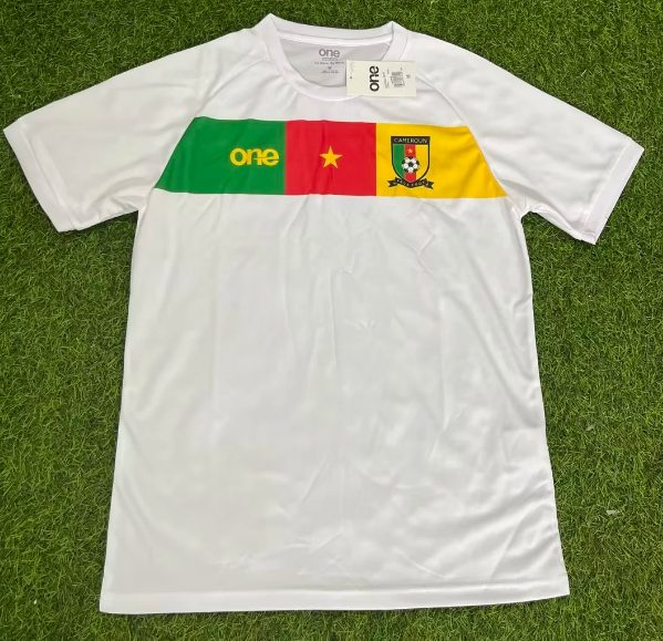 Cameroon training shirt white 2023