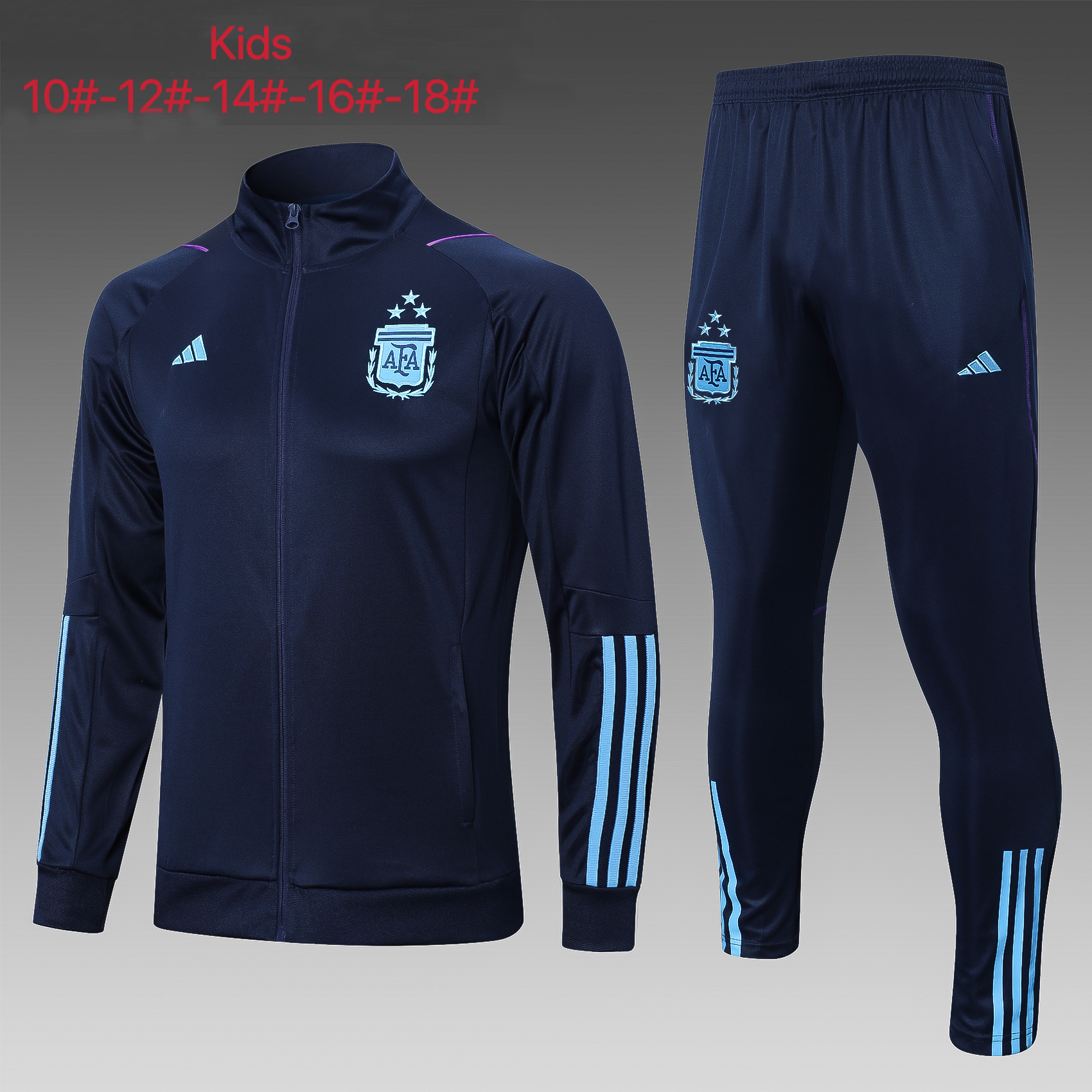 £ 36.00 - Argentina jacket navy kid 2023 E680 - www.ourssvips.com