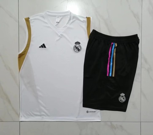 Real Madrid training vest white 23-24 D822