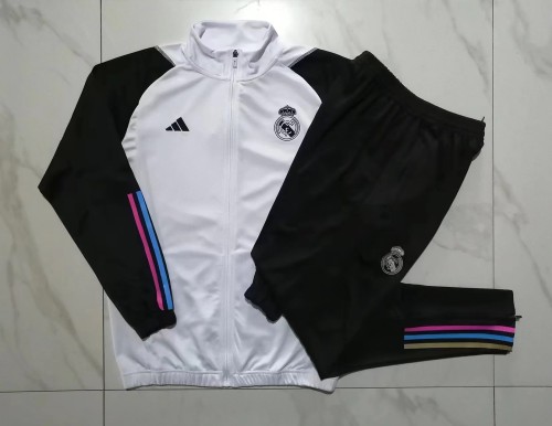 Real Madrid jacket white 23-24 A674
