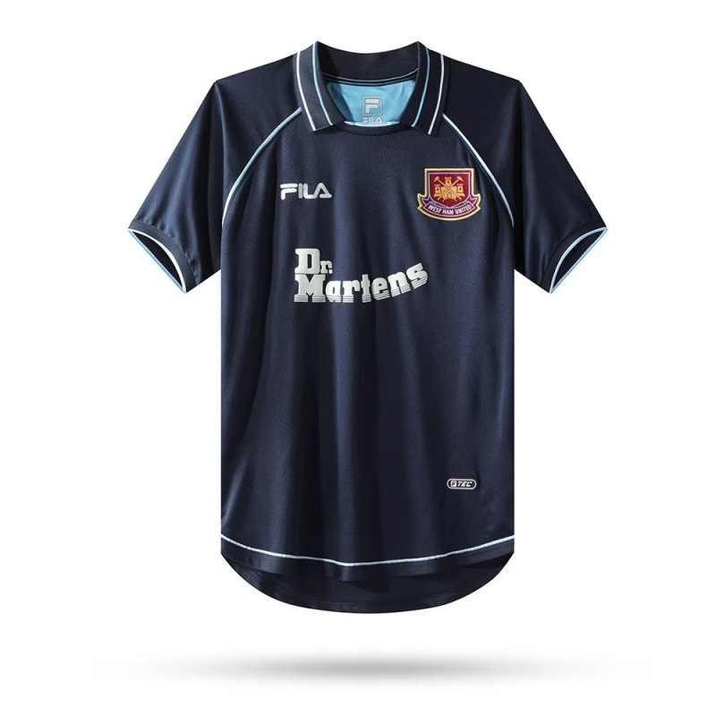 West ham 1999-2001 third retro shirt