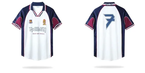 West ham & Iron Maiden 1999 away white