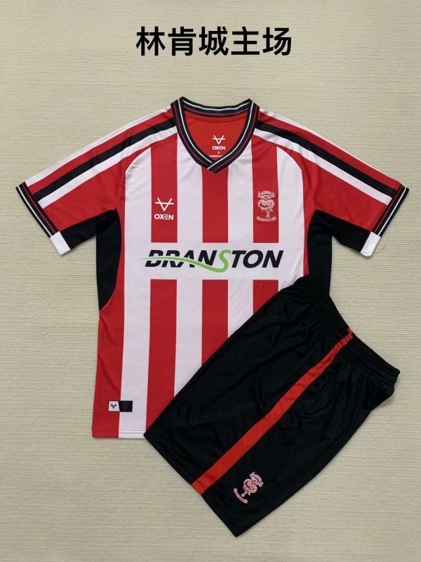 Lincoln City F.C. home with shorts 23-24