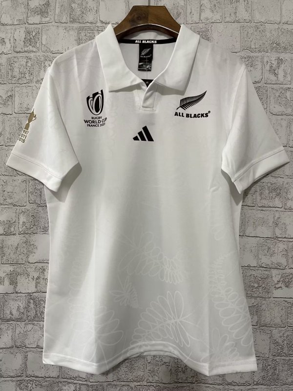 New Zealand All blacks away white S-5XL Rugby World Cup France 2023