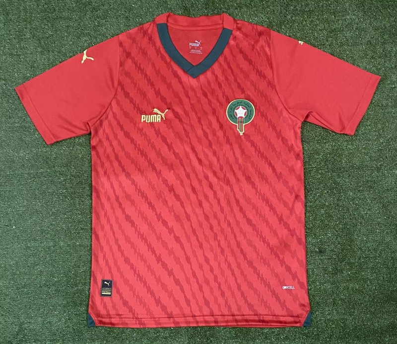 Morocco home red 2023