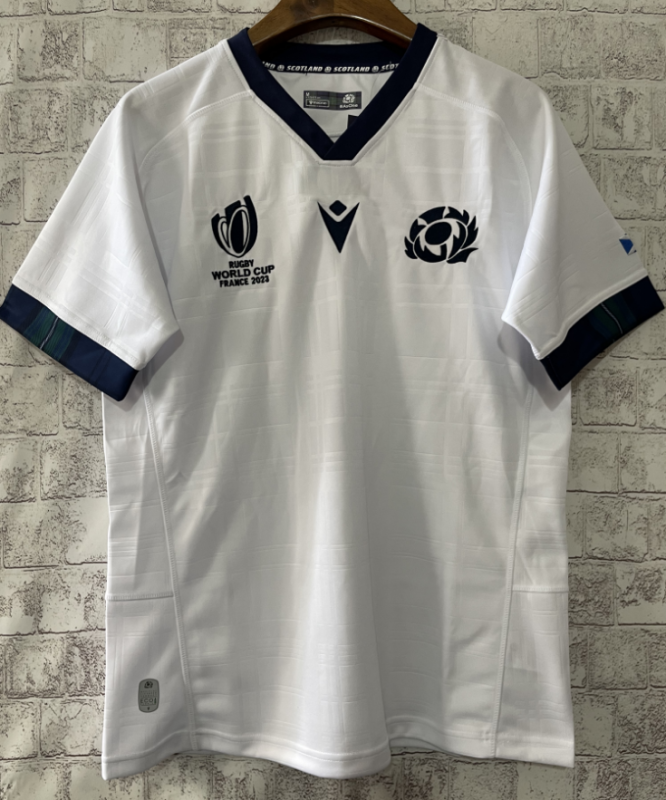 Scotland away white S-5XL rugby world cup France 2023