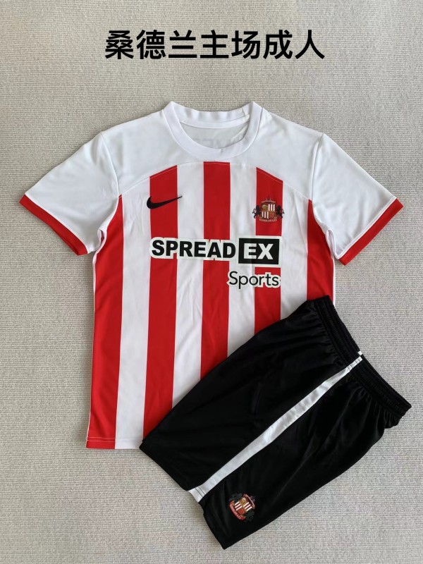 Sunderland home with shorts 23-24