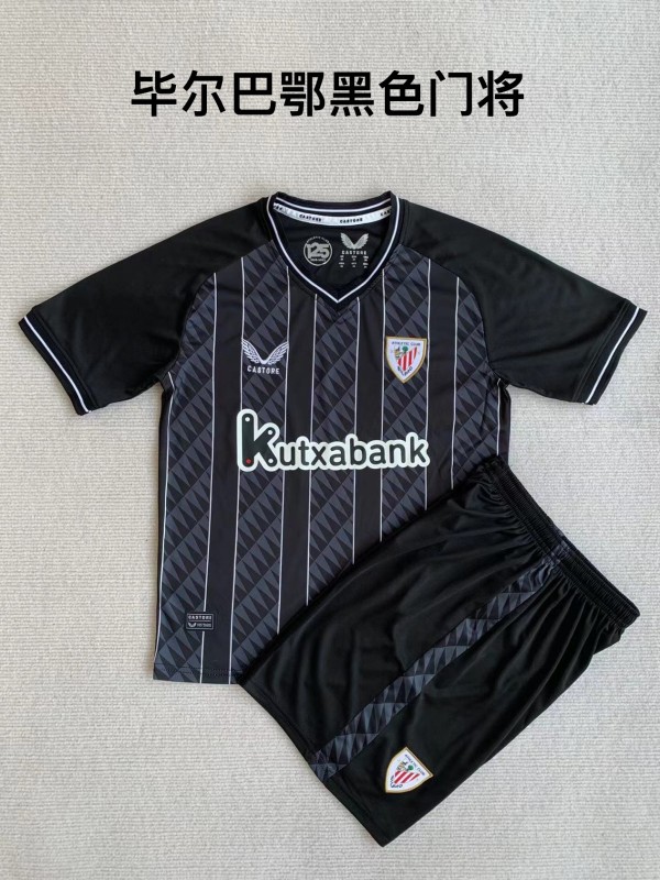  Athletic Club de Bilbao goalkeeper black with shorts 23-24
