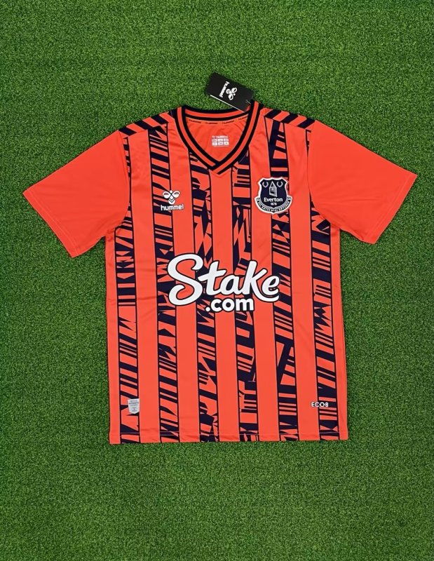 Everton away red 23-24