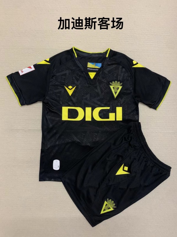 Cádiz CF away black kid 23-24