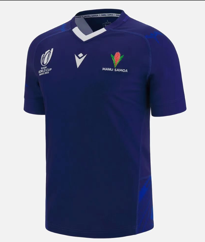 Samoa home navy S-5XL rugby world cup France 2023