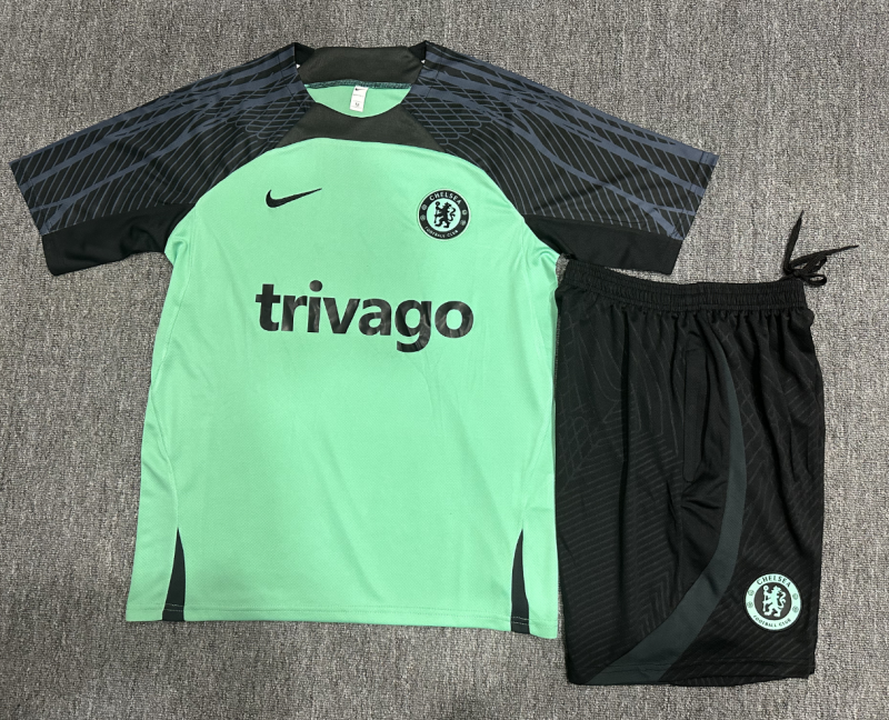 Chelsea training shirt green kid and adult 23-24 #801