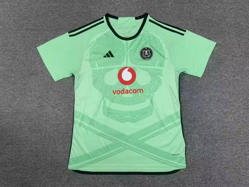 Orlando Pirates away green 23-24  South Africa