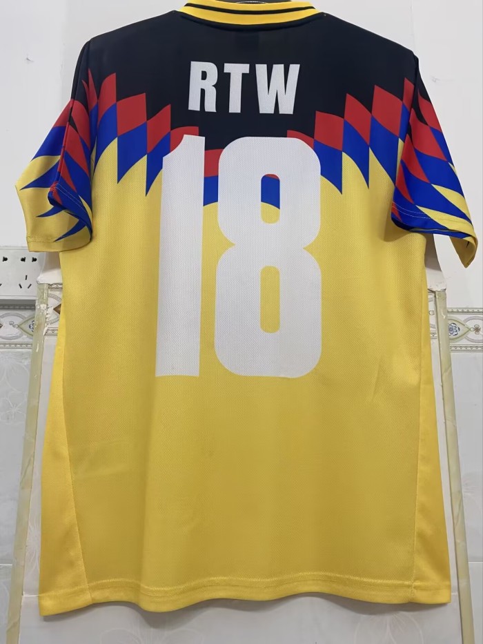 Club América home yellow 1995 anniversary edition Mexico