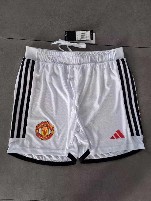 Manchester united home shorts 23-24 player version