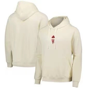 Manchester united hoodie white 23-24 