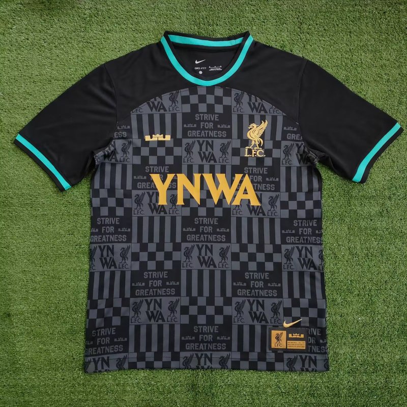 LFC training shirt black 23-24