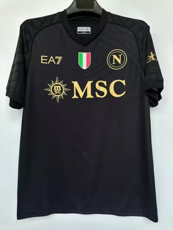 Napoli third black S-4XL 23-24 player version