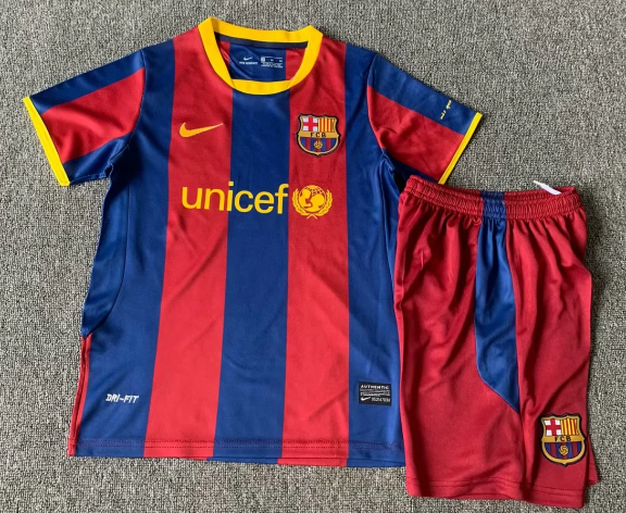 Barcelona retro 2010-2011 home kid #512